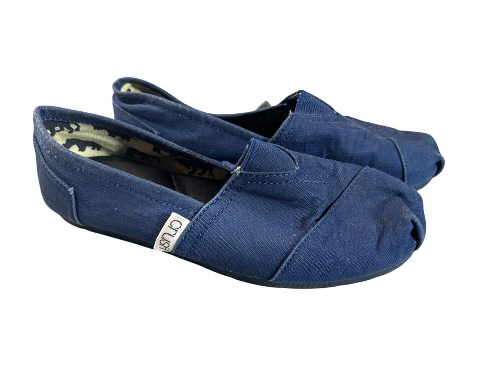 Crush blue Classic Canvas Slip-On Shoes 10